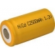 Pila NiCD C 2500 mAh Cabeza plana - 1,2V - Evergreen