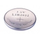 Pile bouton rechargeable Li-Ion LIR 2032 - 3,6V 