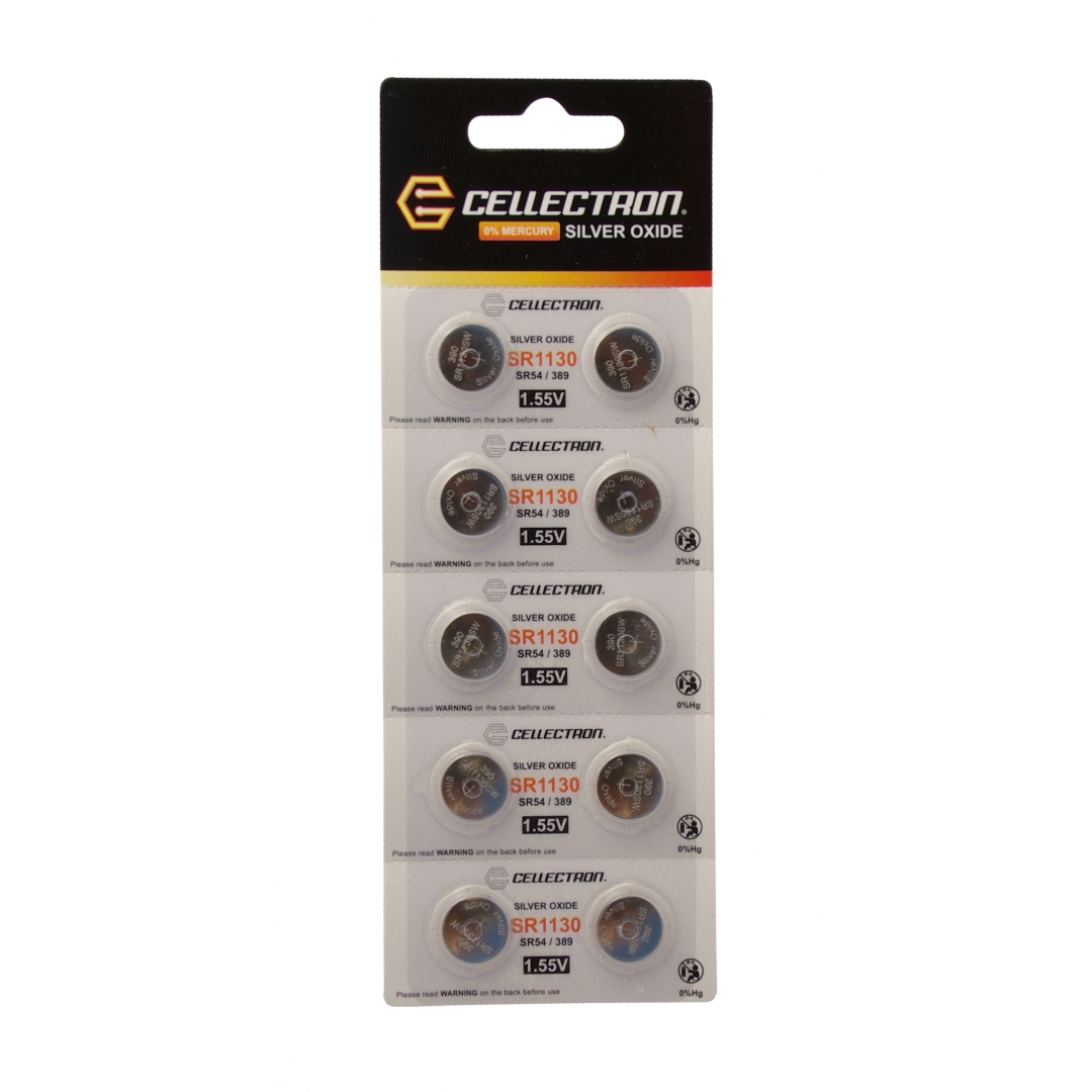 Pilas de botón AG10 de alta capacidad, 6-100 piezas, LR1130, 1,5 V, 1130,  SR54, 389, SR1130