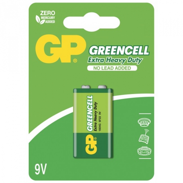 Pila salina 9V / 6LR61 - GP Battery