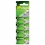 Pila botón alcalina 5 x GP 186 / LR43 / V12GA - 1,5V - GP Battery
