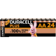 24 pilas alcalinas Duracell Basic LR6 AA (caja de cartón)