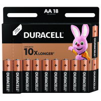 Duracell Basic LR6 AA x 18 pilas alcalinas