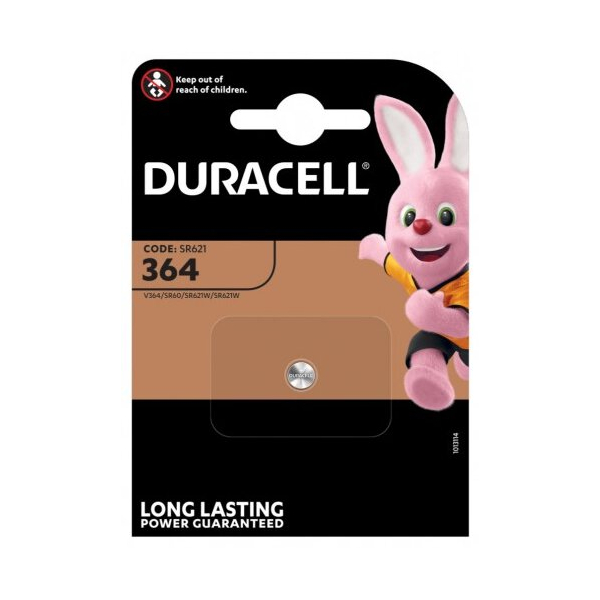 Duracell óxido de plata 364-363/G1/SR621SW