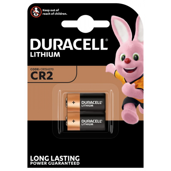 Duracell CR2 Foto Lithium x 2 pilas