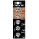 Duracell CR2016 lithium x 5 pilas