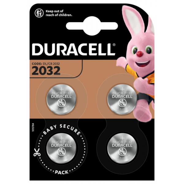 Duracell CR2032 lithium x 4 pilas