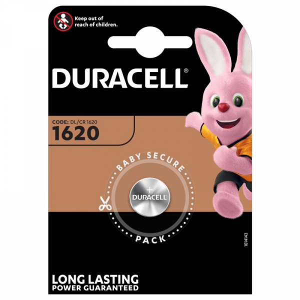 Duracell CR1620 lithium x 1 pila