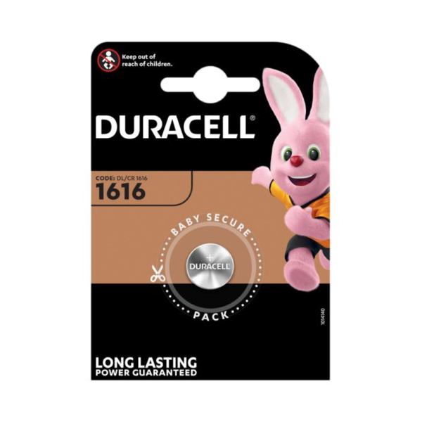 Duracell CR1616 lithium x 1 pila