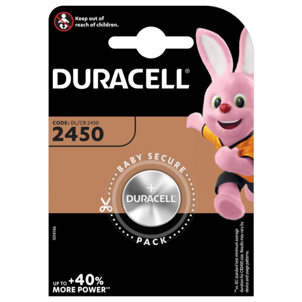 Duracell CR2450 lithium x 1 pila