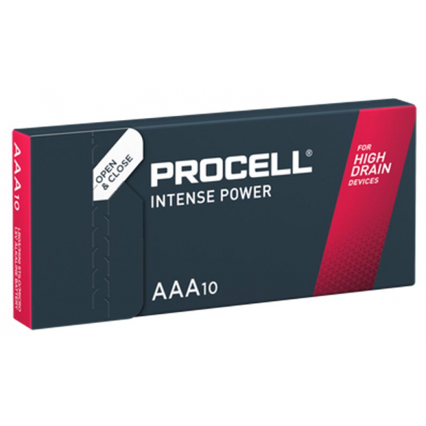 Duracell Procell INTENSE LR03/AAA x 10 pilas alcalinas