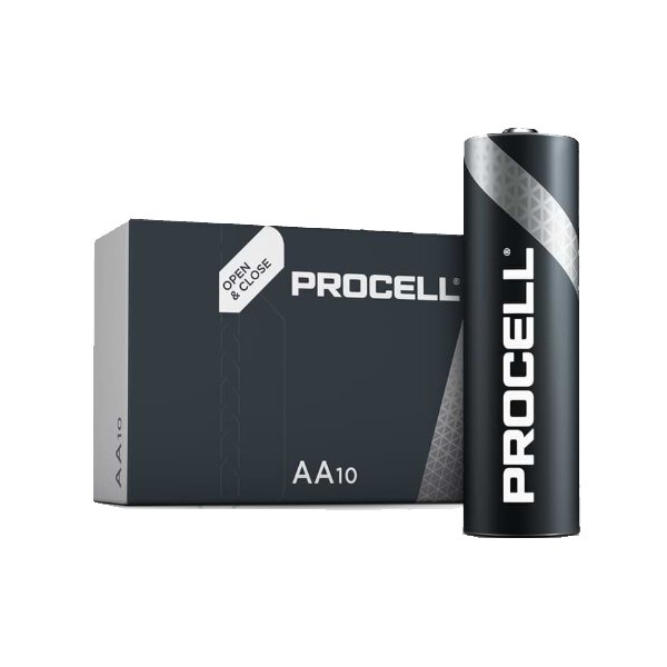 Duracell Procell LR6/AA x 10 pilas alcalinas