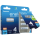 Pilas recargables MIX 4 x R6/AA + 4 x R03/AAA Panasonic Eneloop (blister)