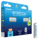 Panasonic Eneloop R6/AA 2000 mAh Ni-MH x 8 pilas recargables (blister)