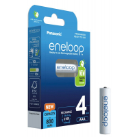 Panasonic Eneloop R03 / AAA 800mAh x 4 pilas recargables (blister)