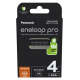 Panasonic Eneloop PRO NEW Ni-MH 930mAh R03/AAA x 4 pilas recargables (blister)