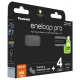 Panasonic Eneloop PRO NEW Ni-MH 930mAh R03/AAA x 4 pilas recargables (blister + caja)