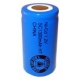 Pila NiCD Sub C 1300 mAh Cabeza plana - 1,2V - Evergreen