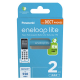 Panasonic Eneloop Lite DECT NEW R03 AAA 550mAh x 2 pilas recargables (blister)