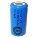 Pila NiCD Sub C 1500 mAh Cabeza plana - 1,2V - Evergreen