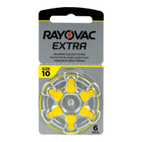 Rayovac Extra 10 para audífonos x 6 pilas