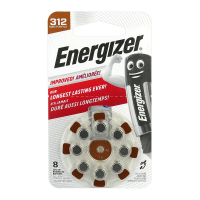 Energizer 312 para audífonos x 8 pilas