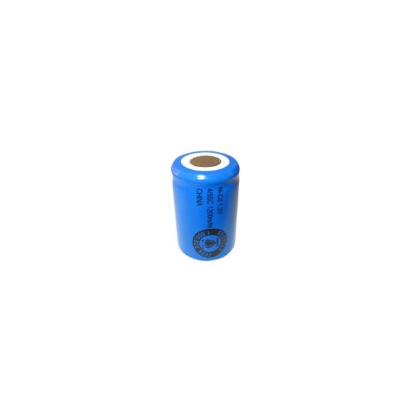 Pila NiCD 4/5 Sub C 1200 mAh Cabeza plana - 1,2V - Evergreen