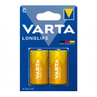 Varta LONGLIFE LR14/C x 2 pilas (blister)