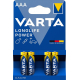 Varta LONGLIFE Power LR03/AAA x 4 pilas