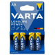 Varta LONGLIFE Power LR6/AA x 4 pilas