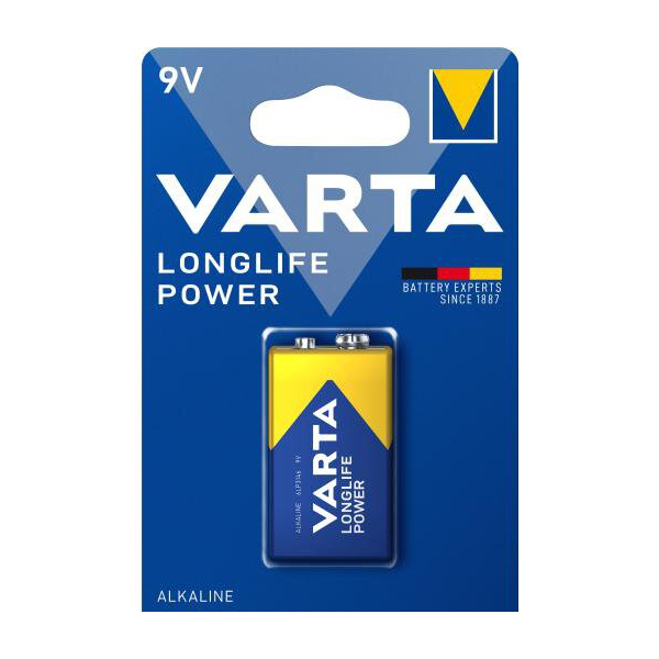 Varta LONGLIFE Power 6LR61/9V x 1 pila (blister)