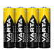 Varta SUPERLIFE / Super Heavy Duty LR6/AA zinc-carbono x 4 pilas