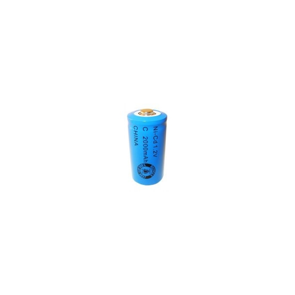 Pila NiCD C 2000 mAh - 1,2V - Evergreen