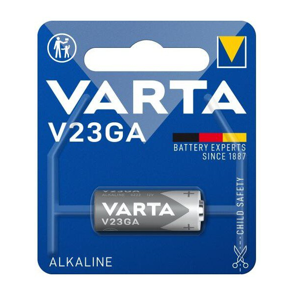 Varta 23A alcalino para mando de coche x 1 pila (blister)