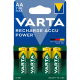 Varta Ready2Use LR6/AA Ni-MH 2100 mAh x 4 baterías recargables