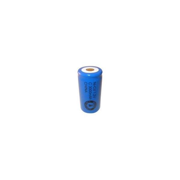 Pila NiCD C 3000 mAh Cabeza plana - 1,2V - Evergreen