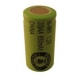 Pila NiMH 2/3 AA 650 mAh Cabeza plana - 1,2V - Evergreen