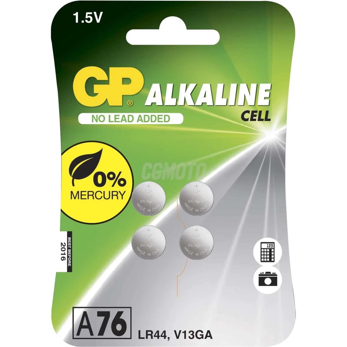 4 pilas de botón alcalinass LR44 1,5 V 4 pilas de botón alcalinass LR44 1,5 V