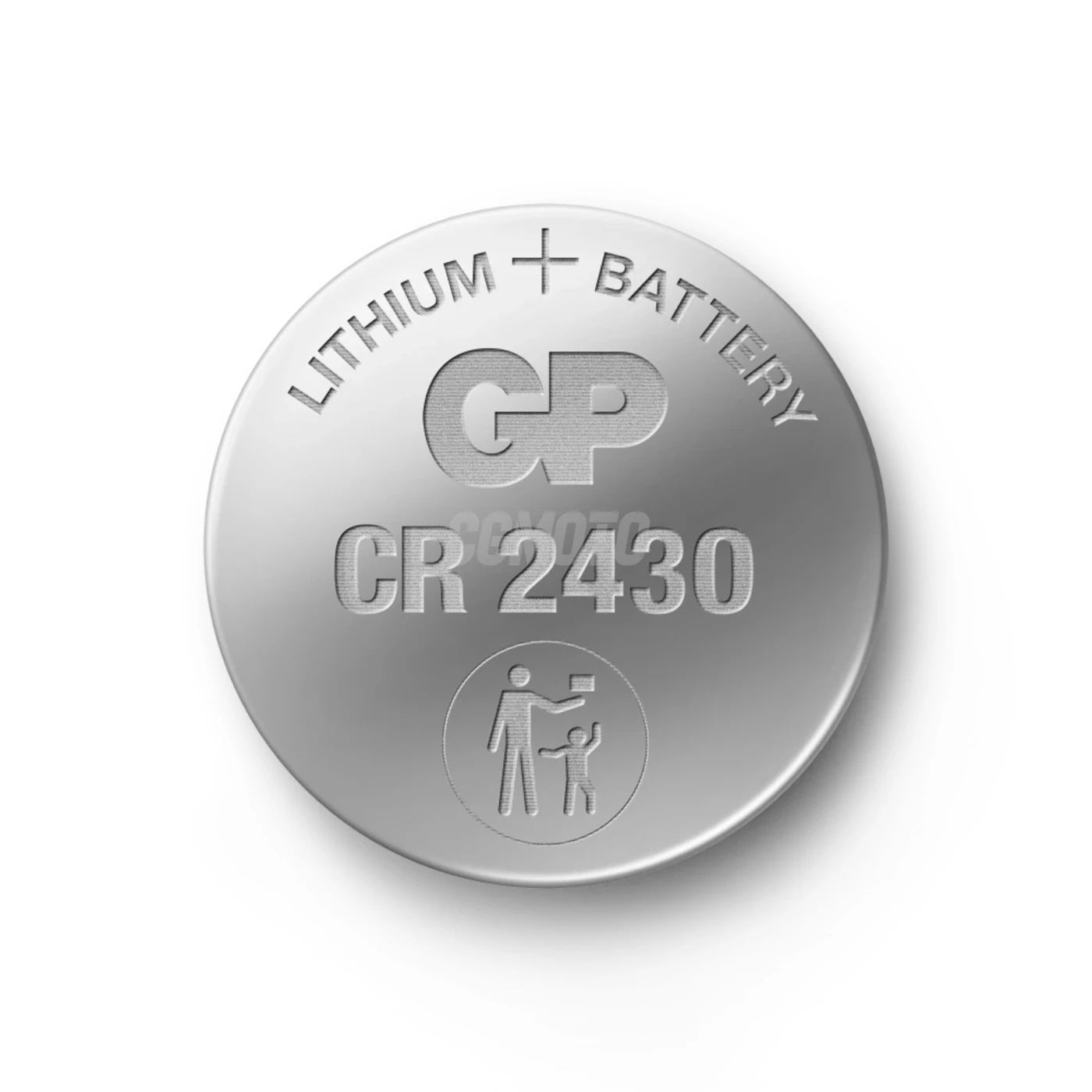 5 pilas de botón de litio CR2430 3 V 