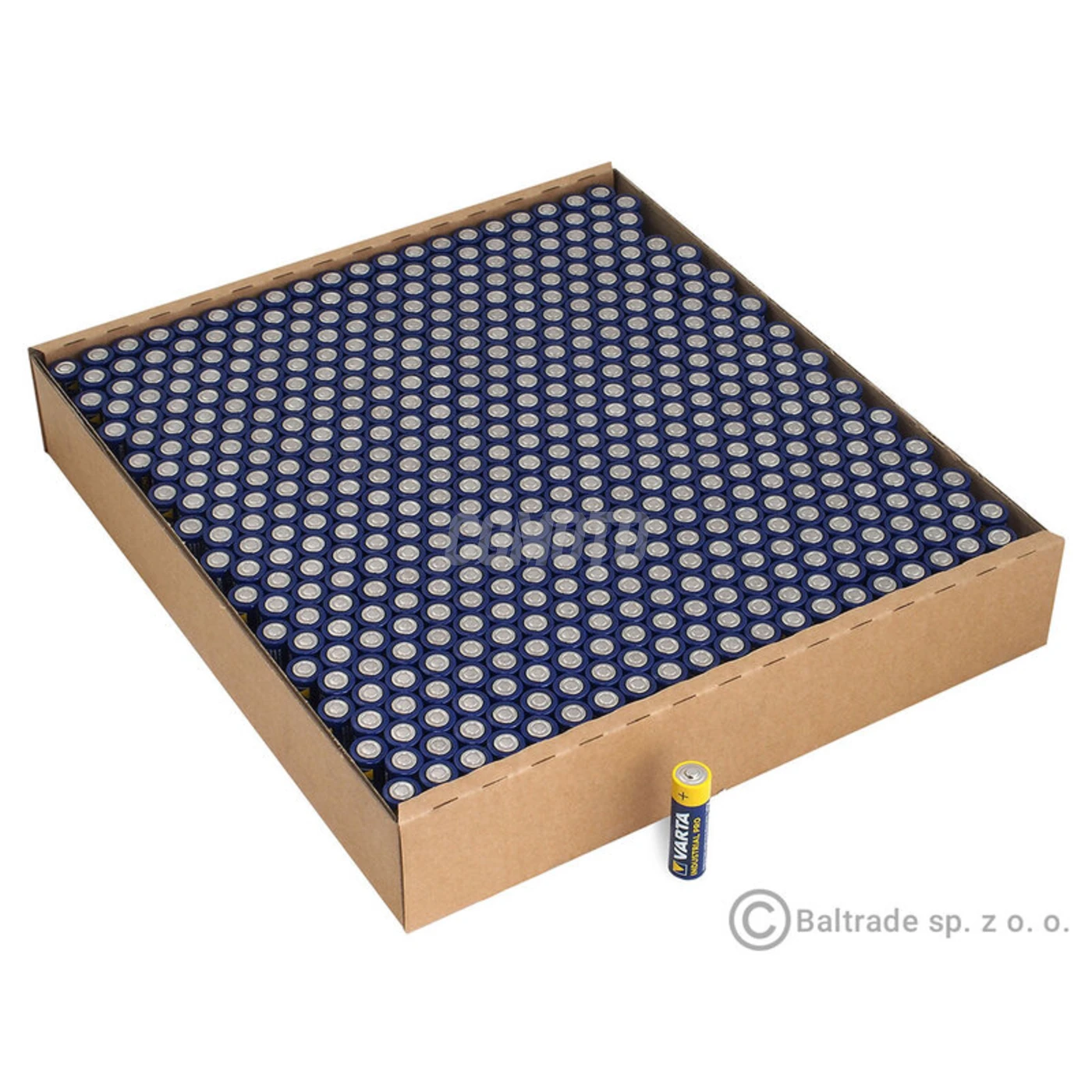 500 pilas alcalinas LR03/AAA 1,5 V Industriel PRO 1250mAh