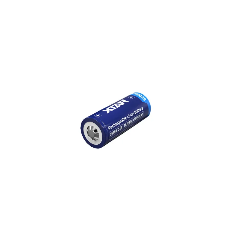 Batería Xtar 26650 3.6V Li-ion 5200mAh con protección