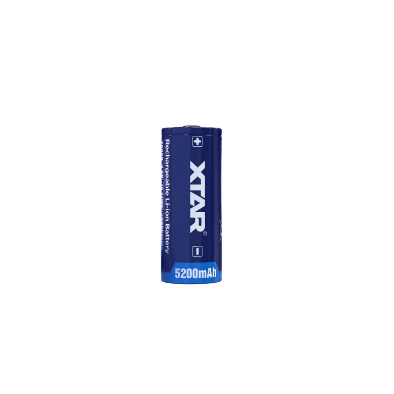 Batería Xtar 26650 3.6V Li-ion 5200mAh con protección