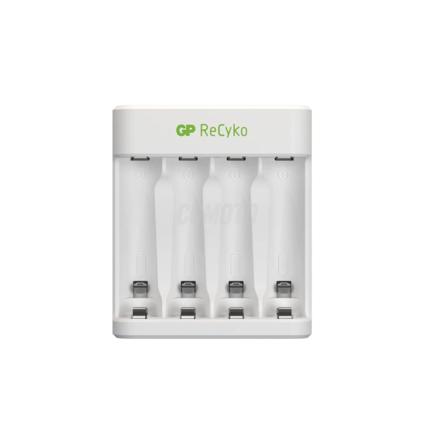 Cargador estándar GP E411 + 4 pilas NiMH AAA 800 mAh