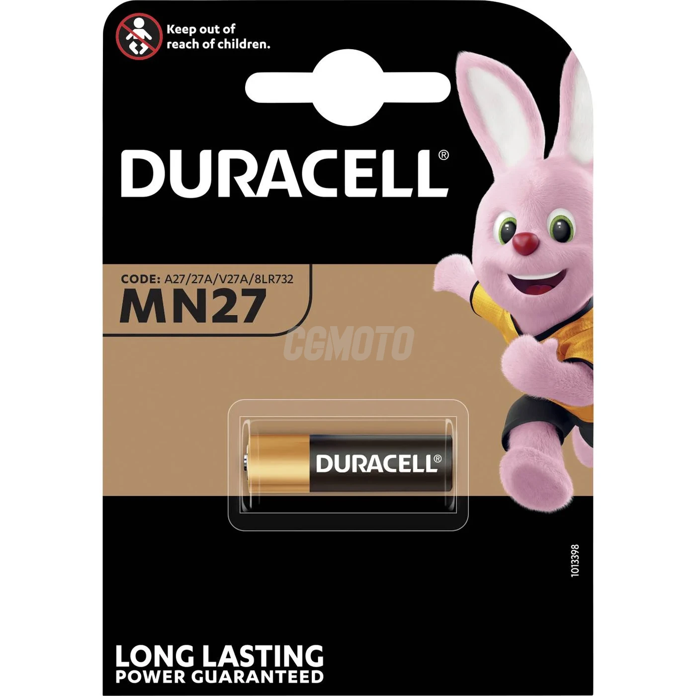 Duracell 27A para control remoto de automóvil x 1 pila Duracell 27A para control remoto de automóvil x 1 pila