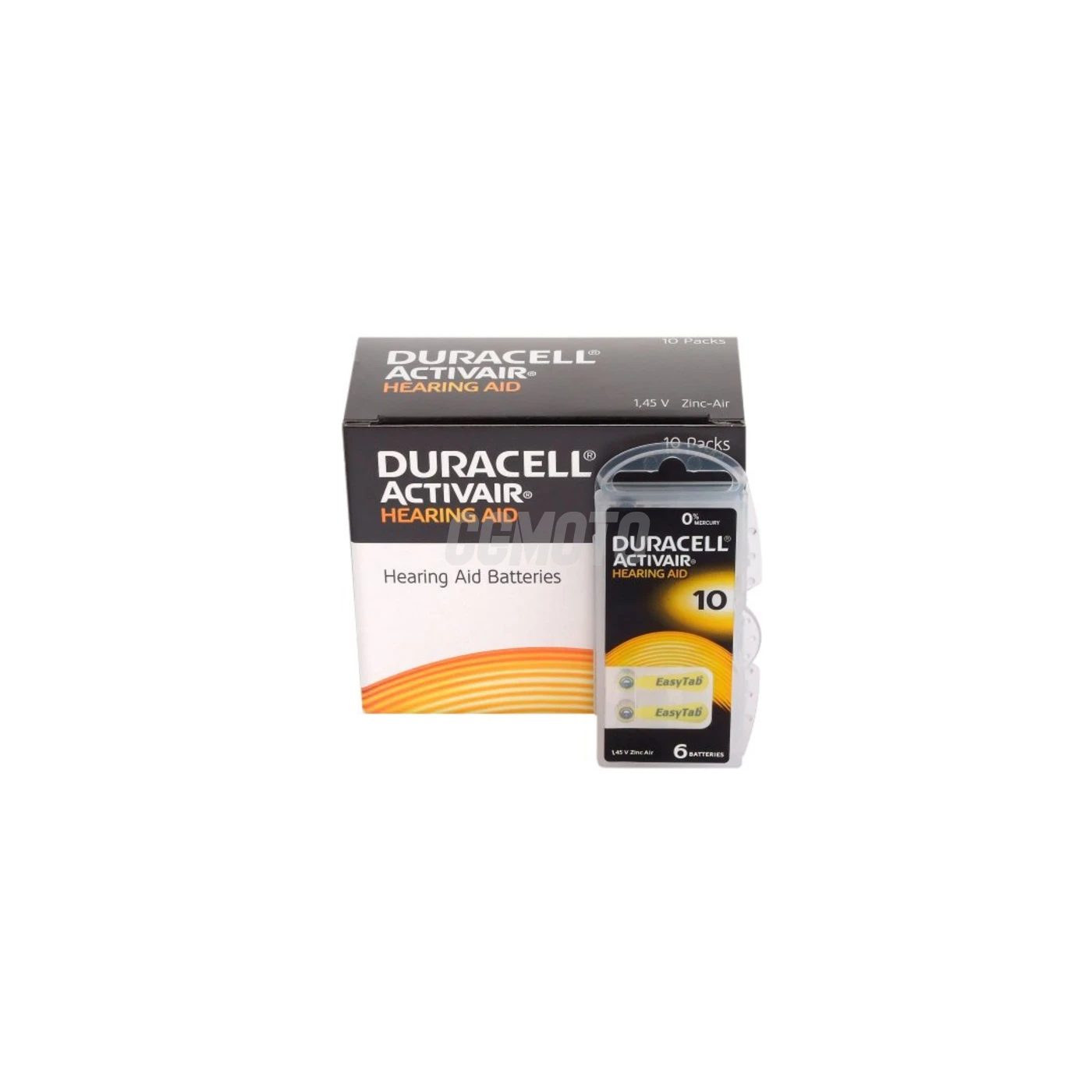 Duracell ActivAir 10 MF para audífonos x 6 pilas Duracell ActivAir 10 MF para audífonos x 6 pilas