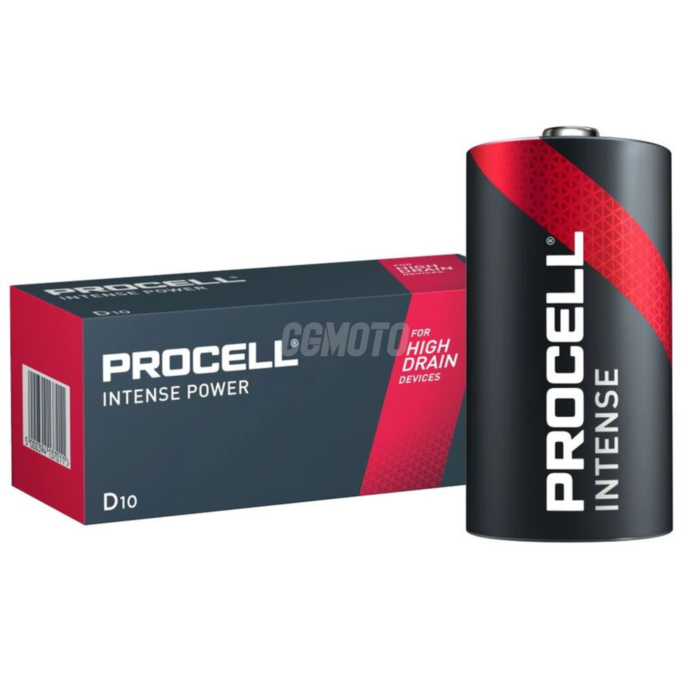 Duracell Procell INTENSE LR20/D x 10 pilas alcalinas Duracell Procell INTENSE LR20/D x 10 pilas alcalinas
