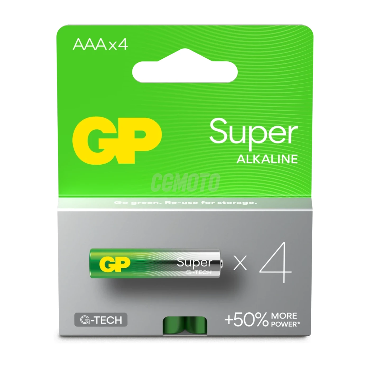 Pila alcalina 4 x AAA / LR03 - 1,5V - GP Battery
