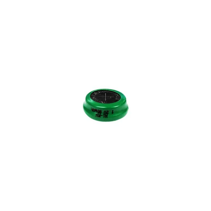 Pila botón NiMH 80 mAh - 1,2V - Evergreen Pila botón NiMH 80 mAh - 1,2V - Evergreen