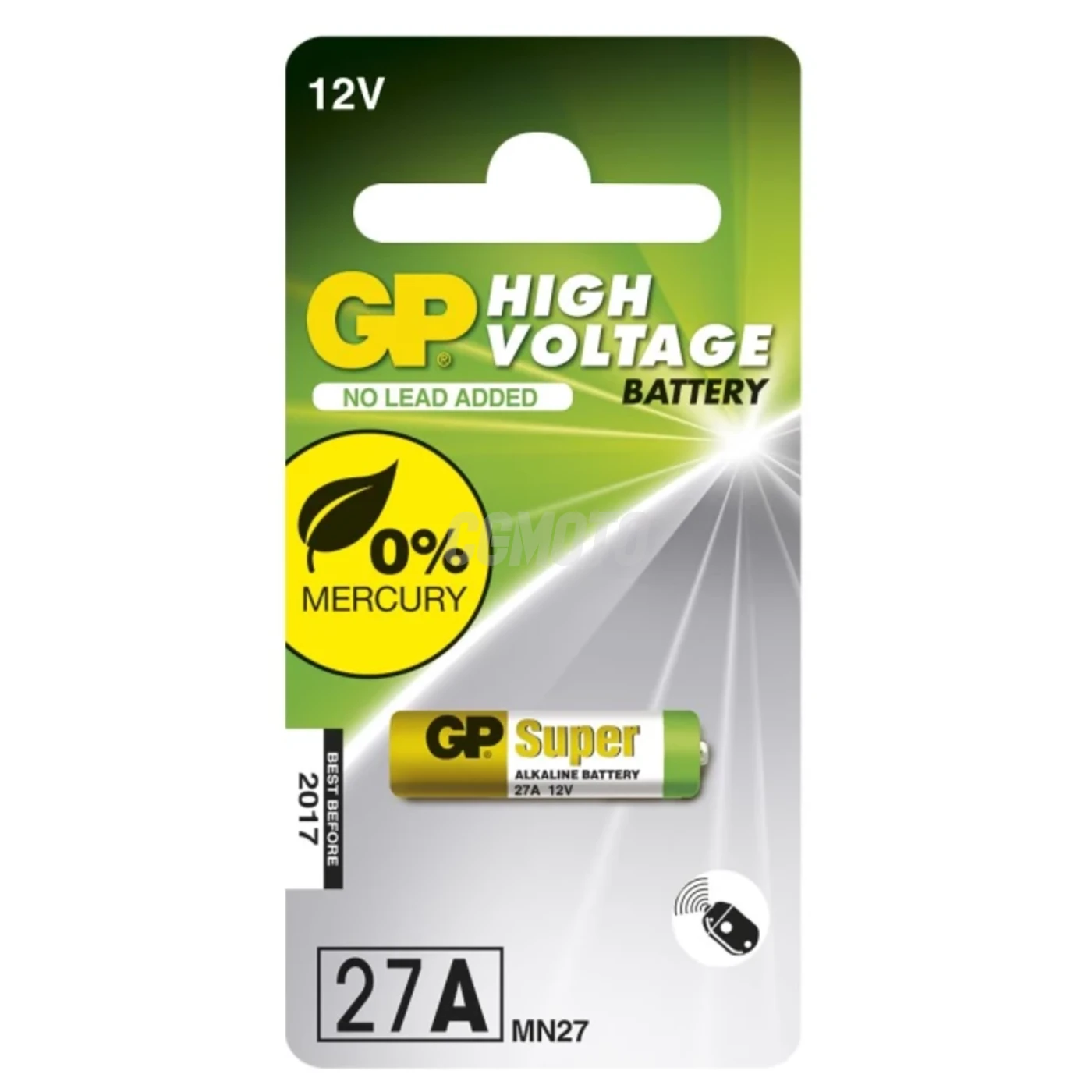 Pilas alcalina 1 x 27A / MN27 - 12V - GP Battery Pilas alcalina 1 x 27A / MN27 - 12V - GP Battery