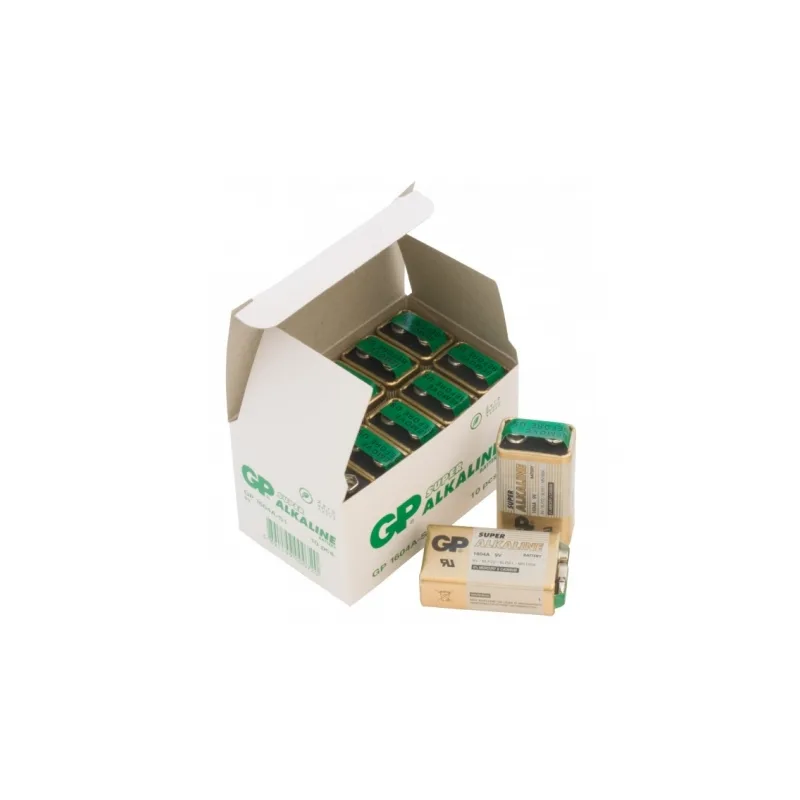 Pilas alcalina 1 x 9V / 6LF22 SUPER - 9V - GP Battery